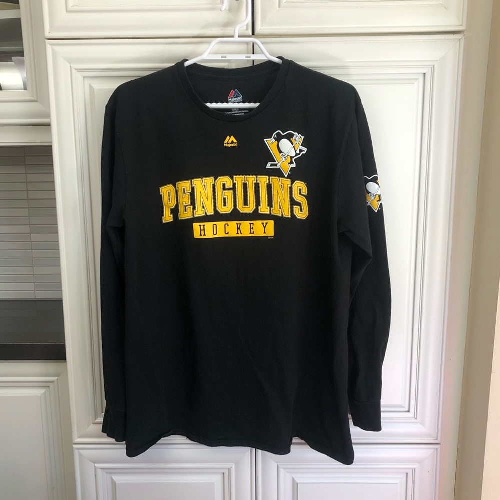 Majestic Pittsburgh Penguins men’s shirt l/s